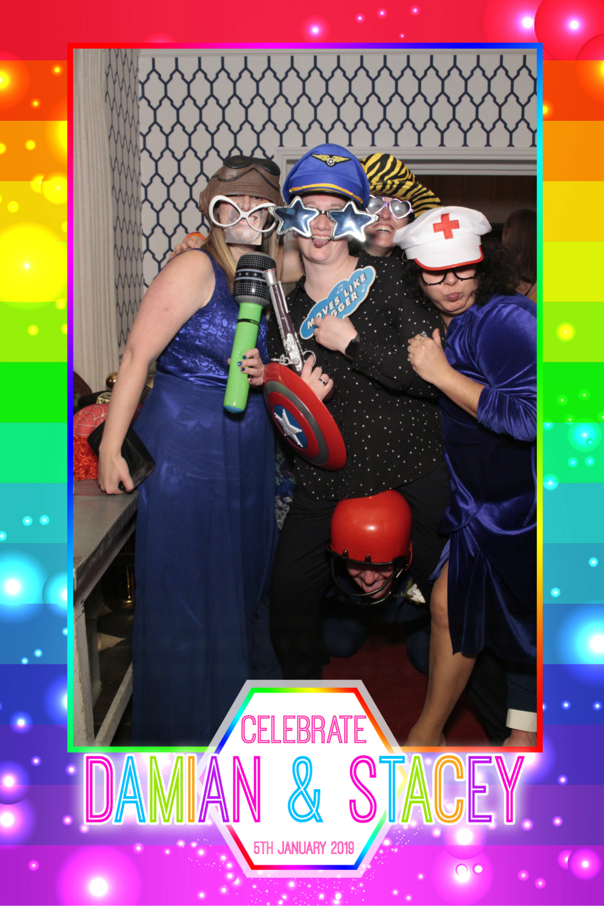 Damian and Stacey's Wedding | View more photos from the event at gallery.myphotoboothexperience.co.uk/u/MyPhotoBoothExperienceLtd/Damian-and-Staceys-Wedding